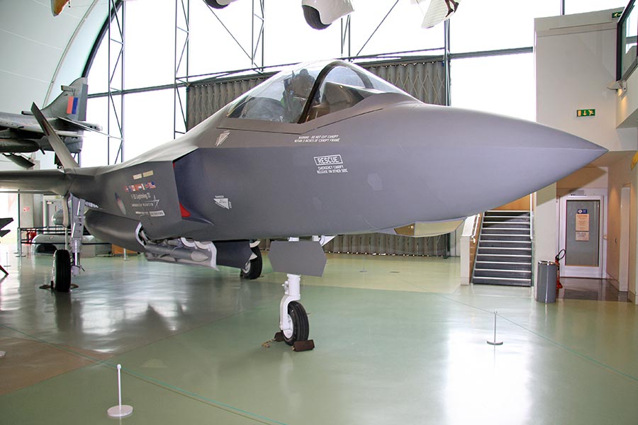 Lockheed Martin F-35A - a full scale model
