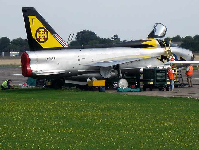 English Electric/BAC Lightning T.5 (XS458)